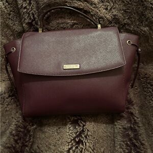 Kate Spade Dark Burgundy Satchel